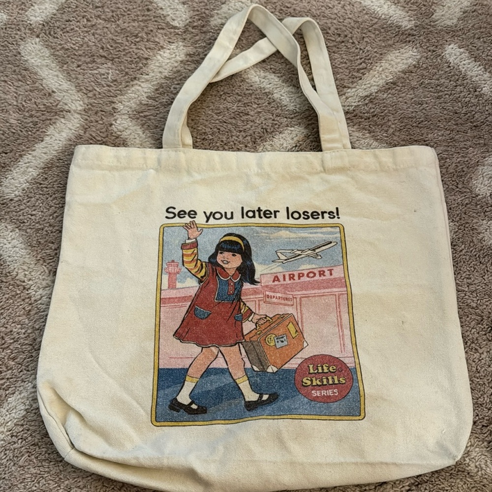 Vintage Travel Tote